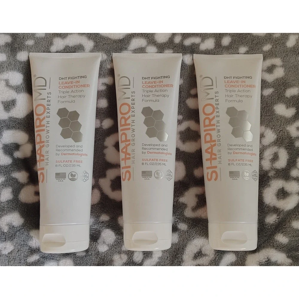 Hair Loss Leave-in Conditioner, Natural Vegan, DHT Blockers for Thinning Hair